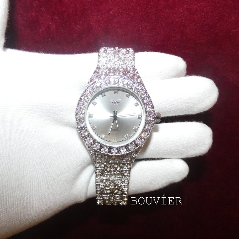 White Gold Diamond Presidential Watch (White) - Picture 3 of 3
